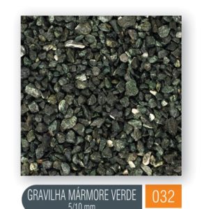 Gravilha Mármore Verde